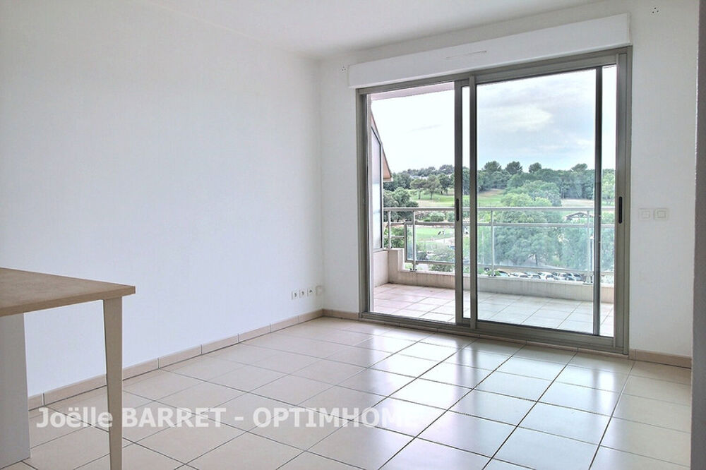 BIOT  EXCLUSIVITE - Appartement 3 Pièces avec vue Golf et Terrasse Sud-Ouest