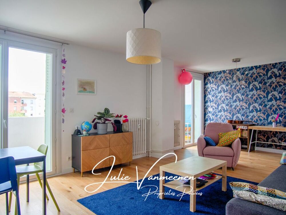 Vente Appartement TOULOUSE 31300 / SAINT-CYPRIEN - Appartement T4 de 66,89 m2 - balcon - cave - parking - box privatif Toulouse