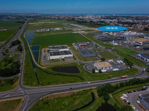 À vendre  Terrains industriels de 3 515 à 22 556 m² dans la ZA Turquerie à Calais  Pas-de-Calais ( 123025 62100 Calais