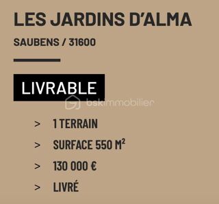  Terrain � vendre 550 m�