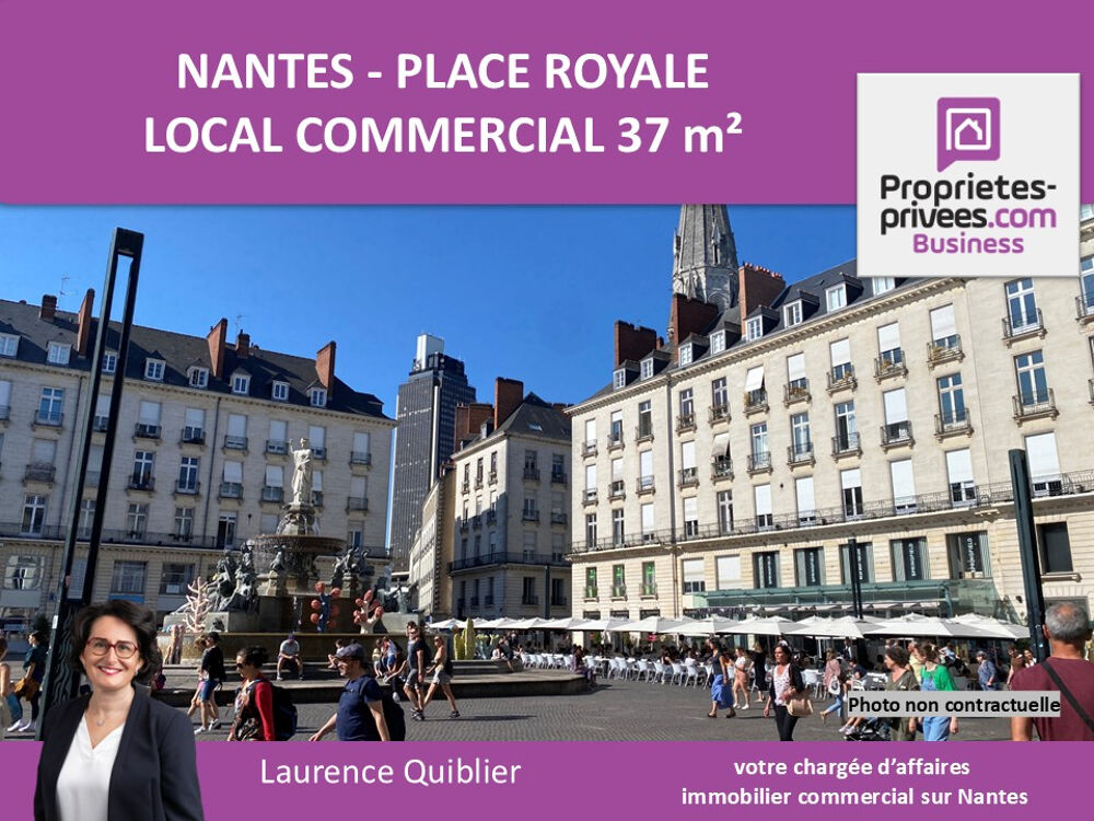   44000 NANTES - PLACE ROYALE - LOCAL COMMERCIAL 37 M² 