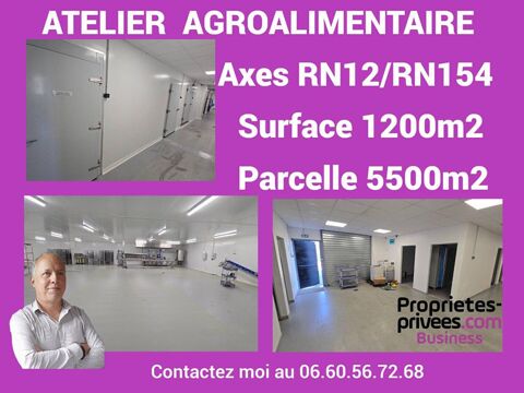 SECTEUR DREUX - MURS Laboratoire industriel alimentaire1.800 m&sup2; 1300000 28100 Dreux