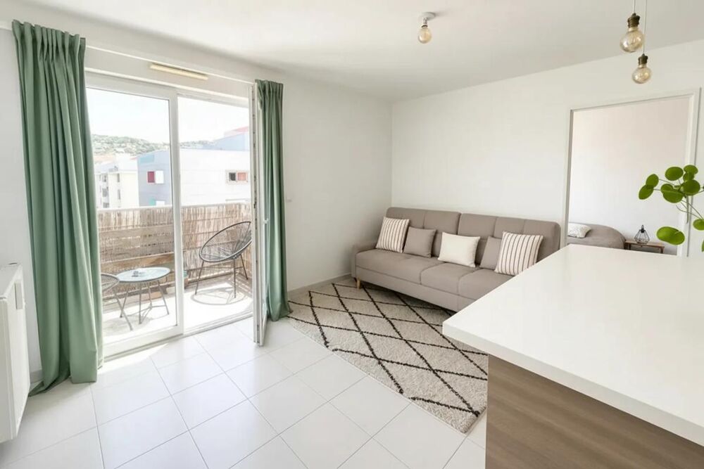 Vente Appartement 2 pièces très lumineux avec balcon à Nice Vauban Nice