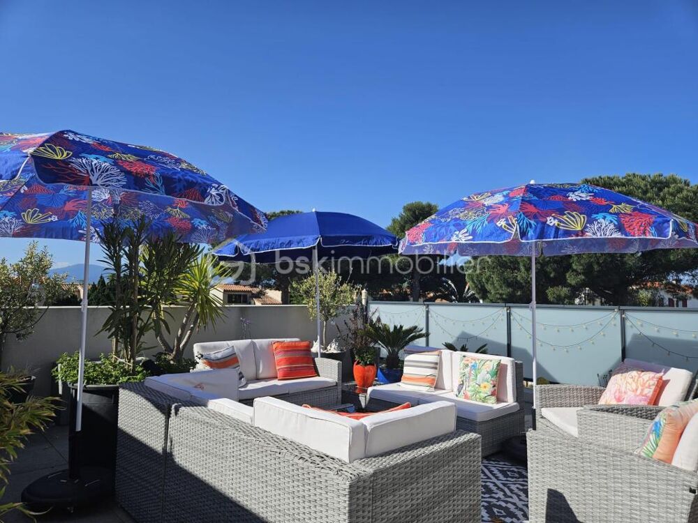 Vente Maison A VENDRE VILLA RECENTE TROIS FACES DE 108M² SUR TERRAIN DE 300M² EN IMPASSE A SAINT CYPRIEN PLAGE - PROCHE DU PORT - TROIS CHAMB Saint cyprien