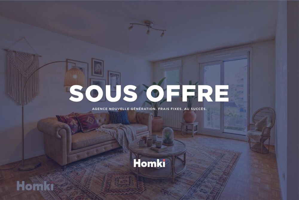 Vente Appartement Lyon 3? – T2 de 48,37 m² avec balcon, garage et cave - Avenue Felix Faure Lyon 3