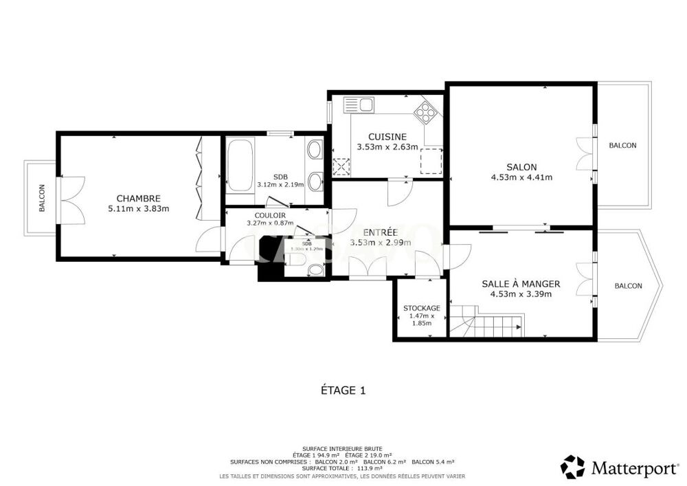 Vente Duplex/Triplex Vente Appartement 4 pièces de 102m² - 13008 Marseille Marseille 8