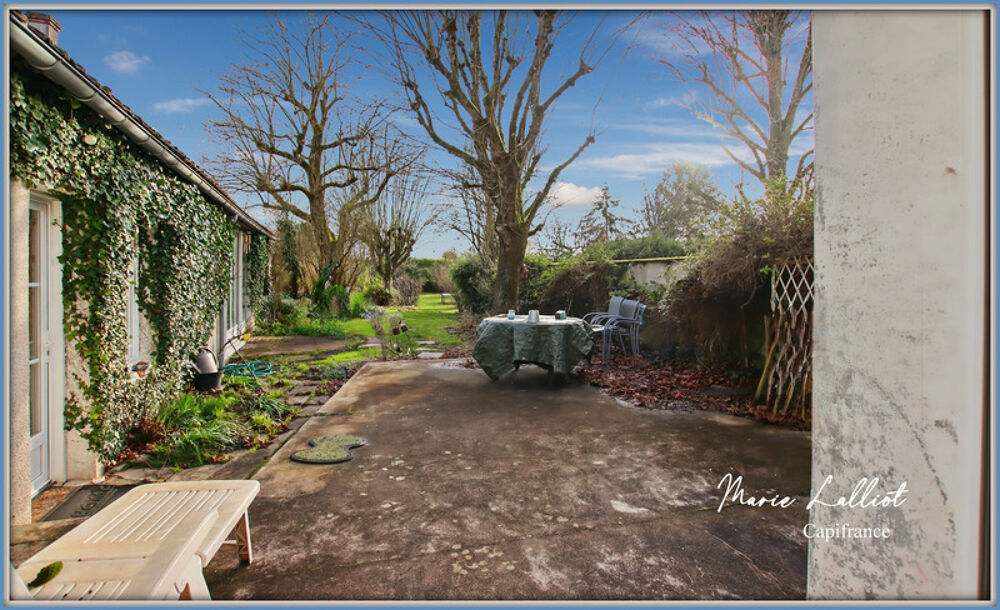 Maison à vendre 5 pièces COURCELLES-LE-ROI (45) Grande pièce, 3 chambres, véranda