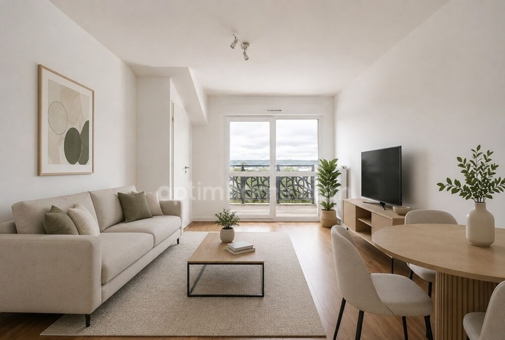ESSEY LES NANCY (54) - APPARTEMENT 2 PIECES - 3EME ET DERNIER ETAGE - ASCENSEUR - BALCON - LUMINEUX - PARKING - CAVE -