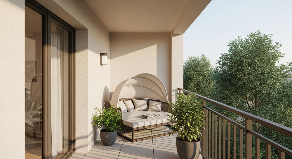 Vente Appartement ECHIROLLES - ÉLIGIBLE PTZ / 2 PIÈCES AVEC BALCON 7M² + PARKING - Nouveauté - Emplacement de choix Echirolles