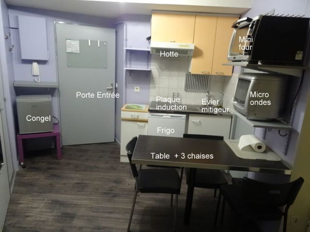 Location Appartement Studio de 21m2 à louer sur Clermont-Ferrand Clermont ferrand