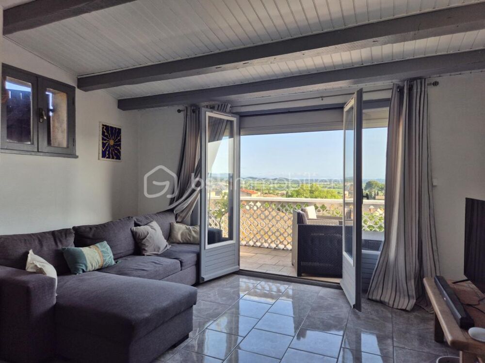 Maison de village avec terrasse de toit et vue - Murviel lès Béziers