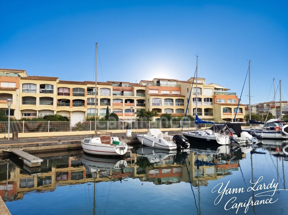 Vente Appartement T2 de 36 m² avec loggia et vue port - Secteur Saint-Martin Le cap d agde