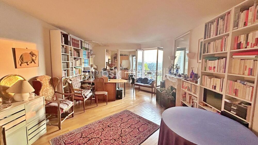 Appartement avec vue lac dans immeuble haussmannien