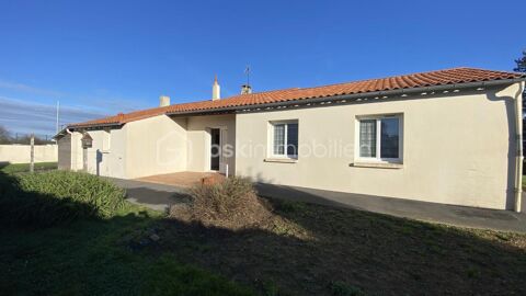   LES ESSARTS - Centre bourg - Maison d'env. 106m� habitables, de plain-pied, 3 chambres, grand garage, atelier, jardin Maison - 6 pi�ce(s) - 106 m�
