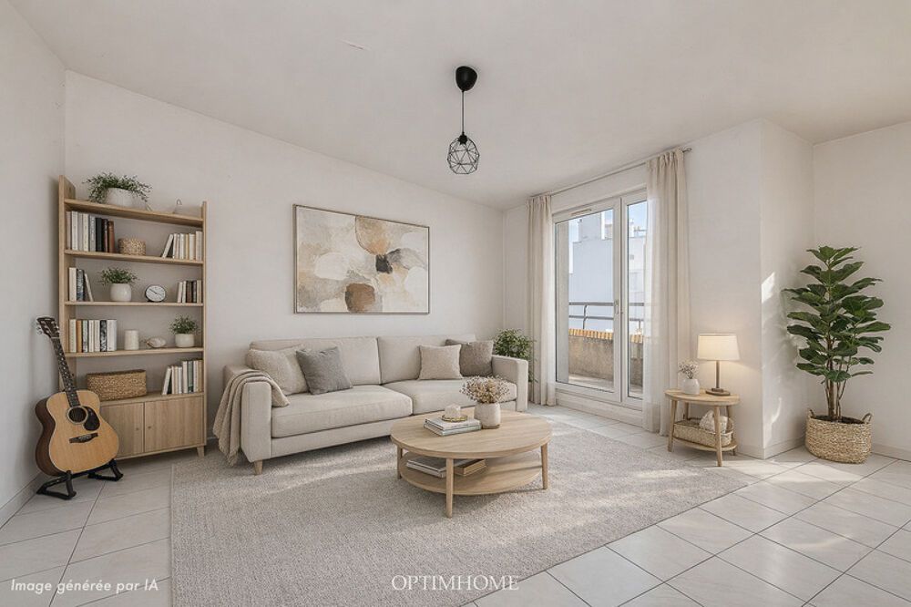 Appartement duplex 4 pièces  67 m²  Dernier étage 