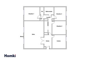  Appartement � vendre 5 pi�ces 95 m�