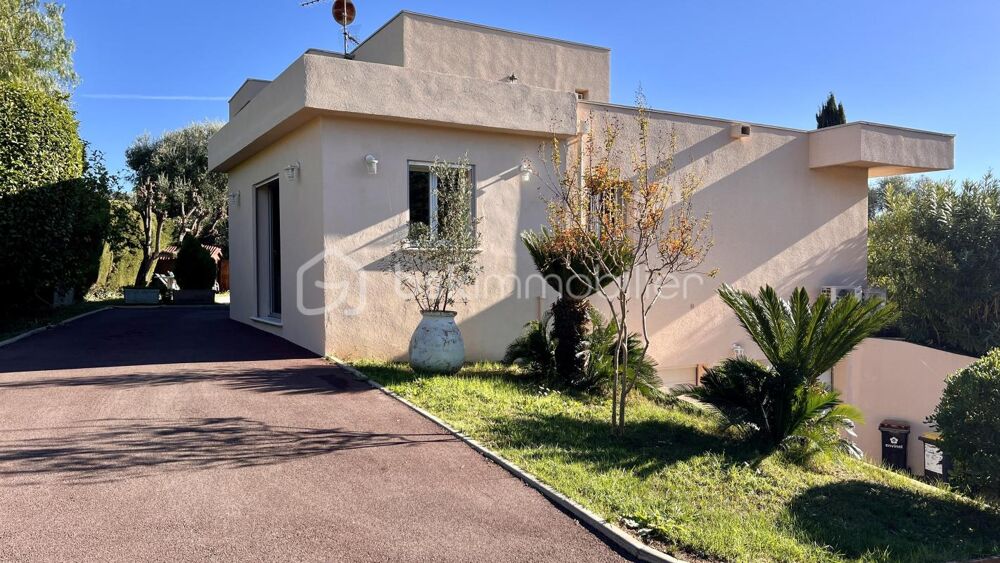 Vente Villa La Colle-sur-Loup – Villa familiale avec piscine, au calme, sans vis-à-vis La colle sur loup
