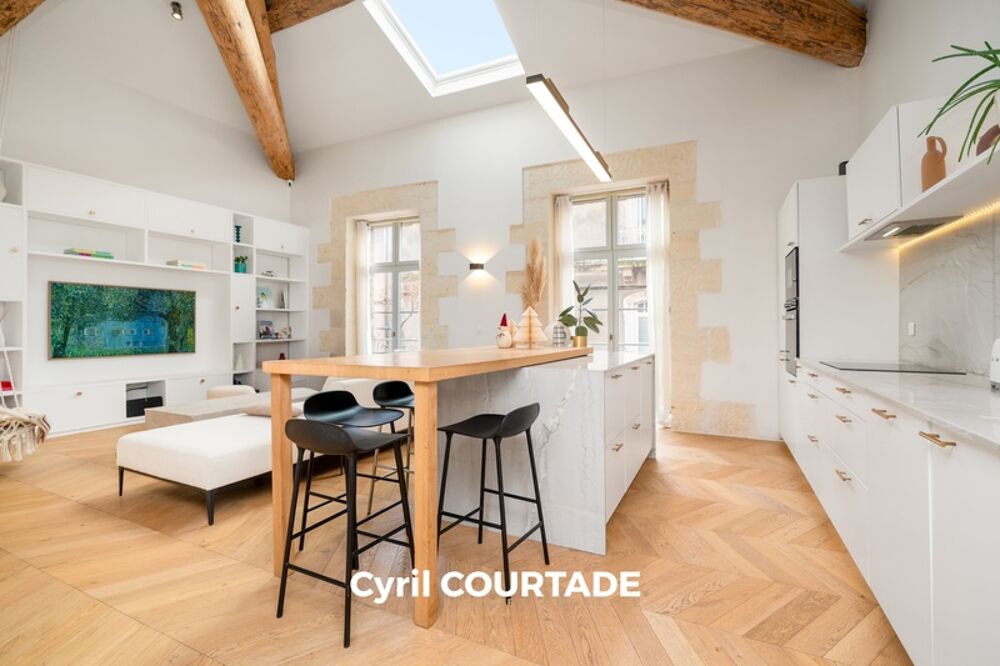 Vente Appartement Montpellier, Dpt Hérault (34), Loft d'architecte en duplex de 120 m² Montpellier