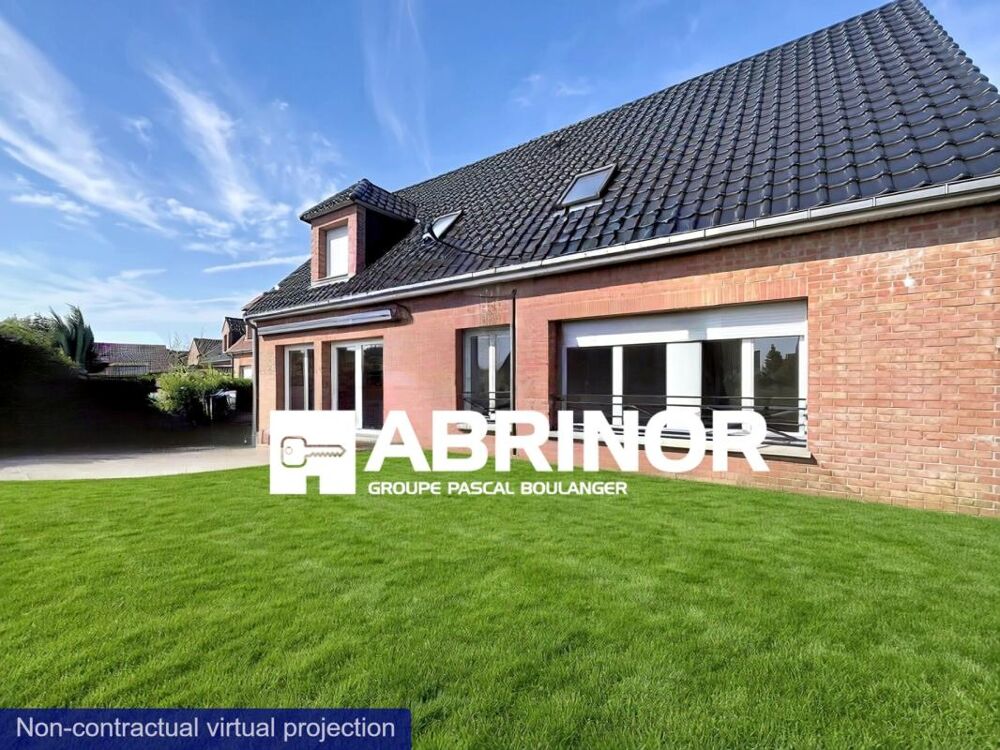 Maison Individuelle en semi-plain-pied- 7 chambres- bureau-jardin-garage