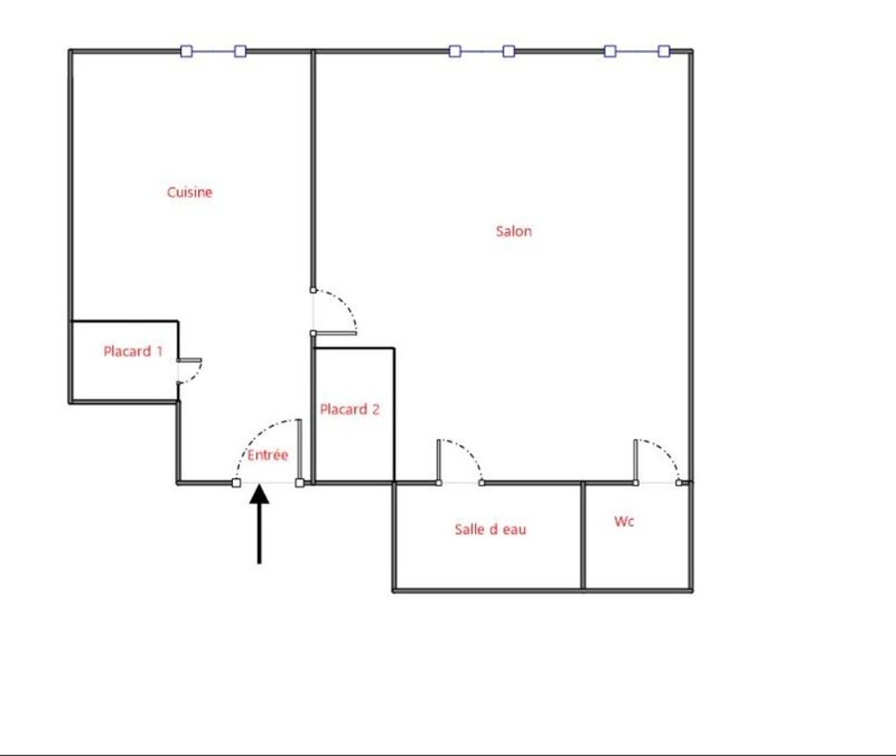 SOUS PROMESSE DE VENTE // À vendre Studio de 25 m² à MARSEILLE 3EME ARRONDISSEMENT