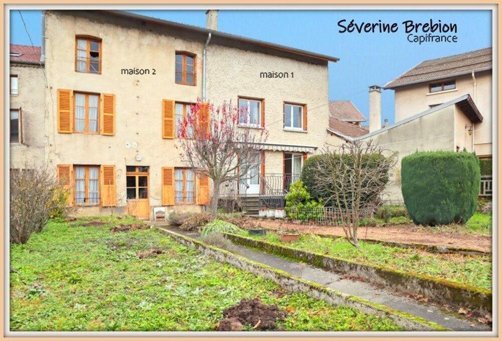 Ensemble immobilier de 2 maisons avec jardin et garage CHABRELOCHE (63)