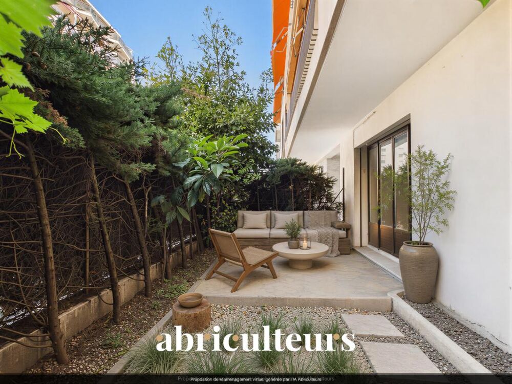 Vente Appartement Agréable 2 pièces de 42 m² en rez-de-jardin avec terrasse et cave – Le Cannet Le cannet