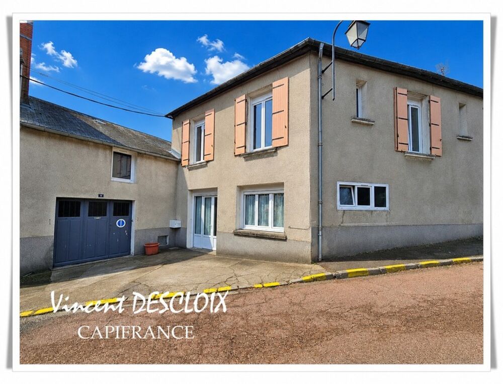 Dpt Nièvre (58), à vendre CHATEAU CHINON VILLE maison P4 rénovée