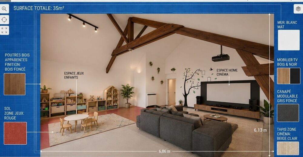 Maison familiale lumineuse 193 m² avec fort potentiel - 4/5 chambres - Grand jardin