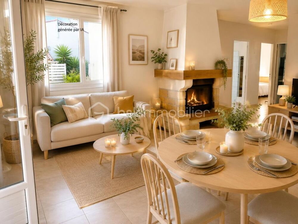 Balaruc les Bains, villa 2 chambres et une 3ème dans une annexe 88 m² environ proche commerces