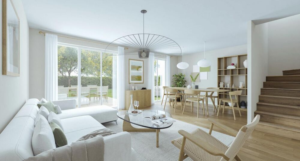 MAISON 5 PIECES ENTIEREMENT NEUVE AVEC JARDIN