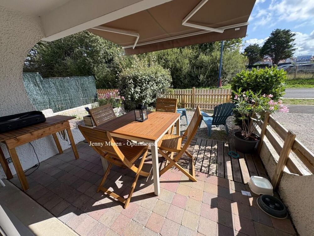 Vente Appartement SAINTE-CÉCILE – À 100 M DE LA PLAGE – STUDIO CABINE AVEC TERRASSE Sainte cecile