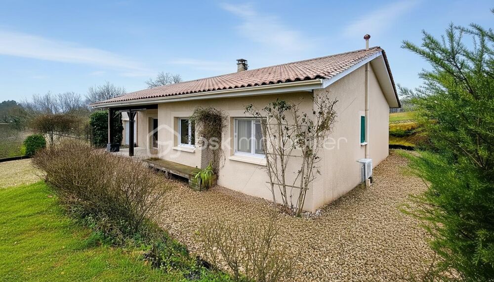 BEAU PLAIN-PIED 4 chambres - 1600m² Terrain Arboré