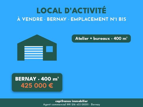   Local/bureau à vendre BERNAY (27) 