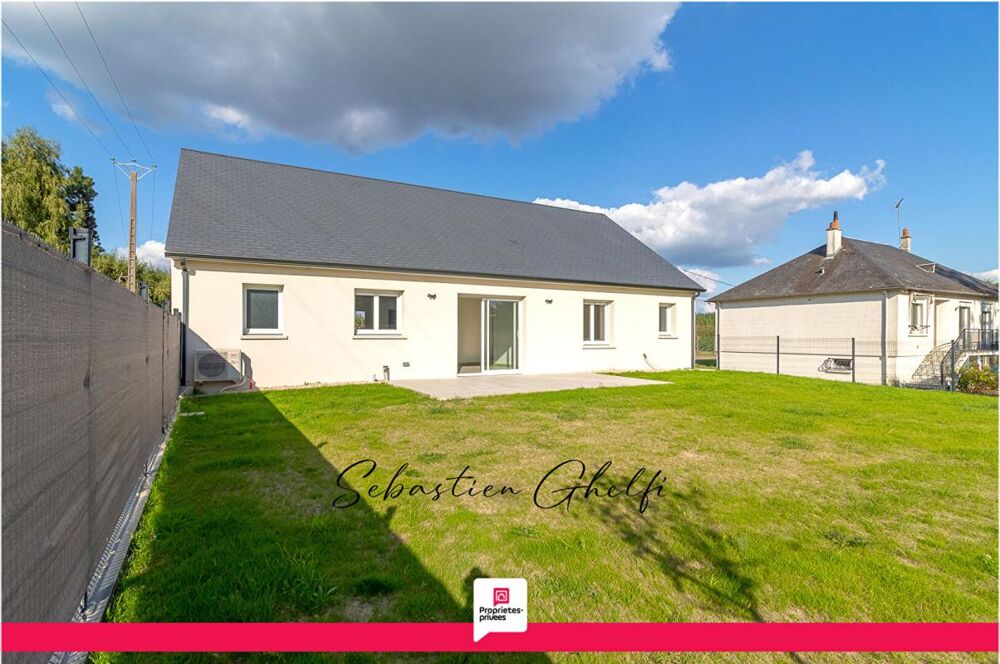 Soings en Sologne maison de plain-pied avec 3 chambres cellier et garage