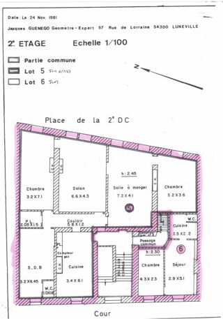  Appartement à vendre 9 pièces 175 m² Luneville