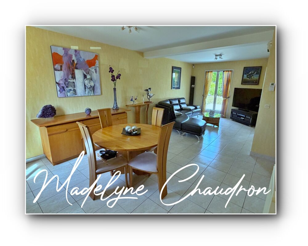 Vente Maison LARDY – Maison familiale 3 chambres avec jardin de 480 m², grand garage de 35 m² et buanderie, dans une impasse au calme Lardy