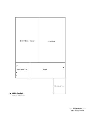  Appartement à vendre 2 pièces 45 m²