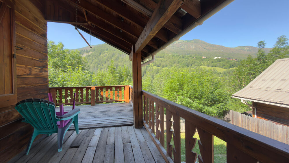 Val d'Allos, une oasis de fraicheur à la montagne - Chalet 8 pièces - Vue montagne - Altitude 1400m