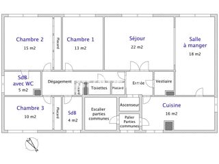  Appartement � vendre 5 pi�ces 125 m�