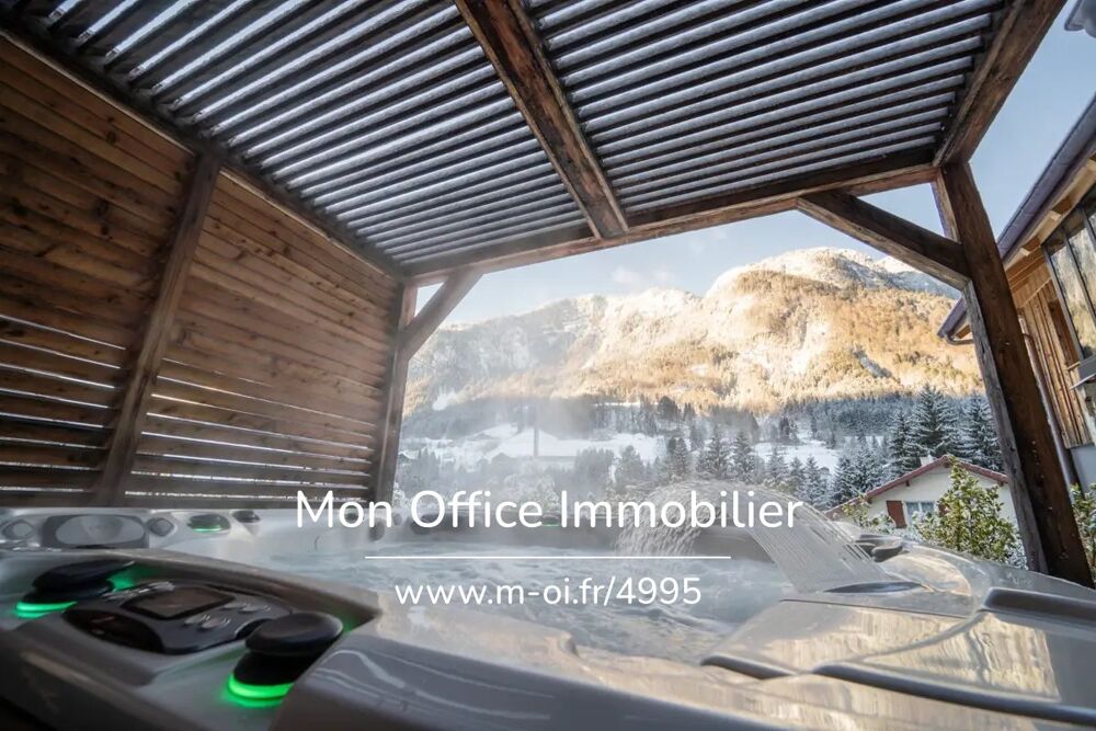 Vente Maison Référence : 6253-TCA. - Chalet de haut standing 5 suites - Sauna et Spa - Au calme absolu Le petit bornand les glieres