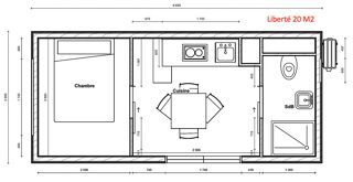  Maison  vendre 1 pice 15 m