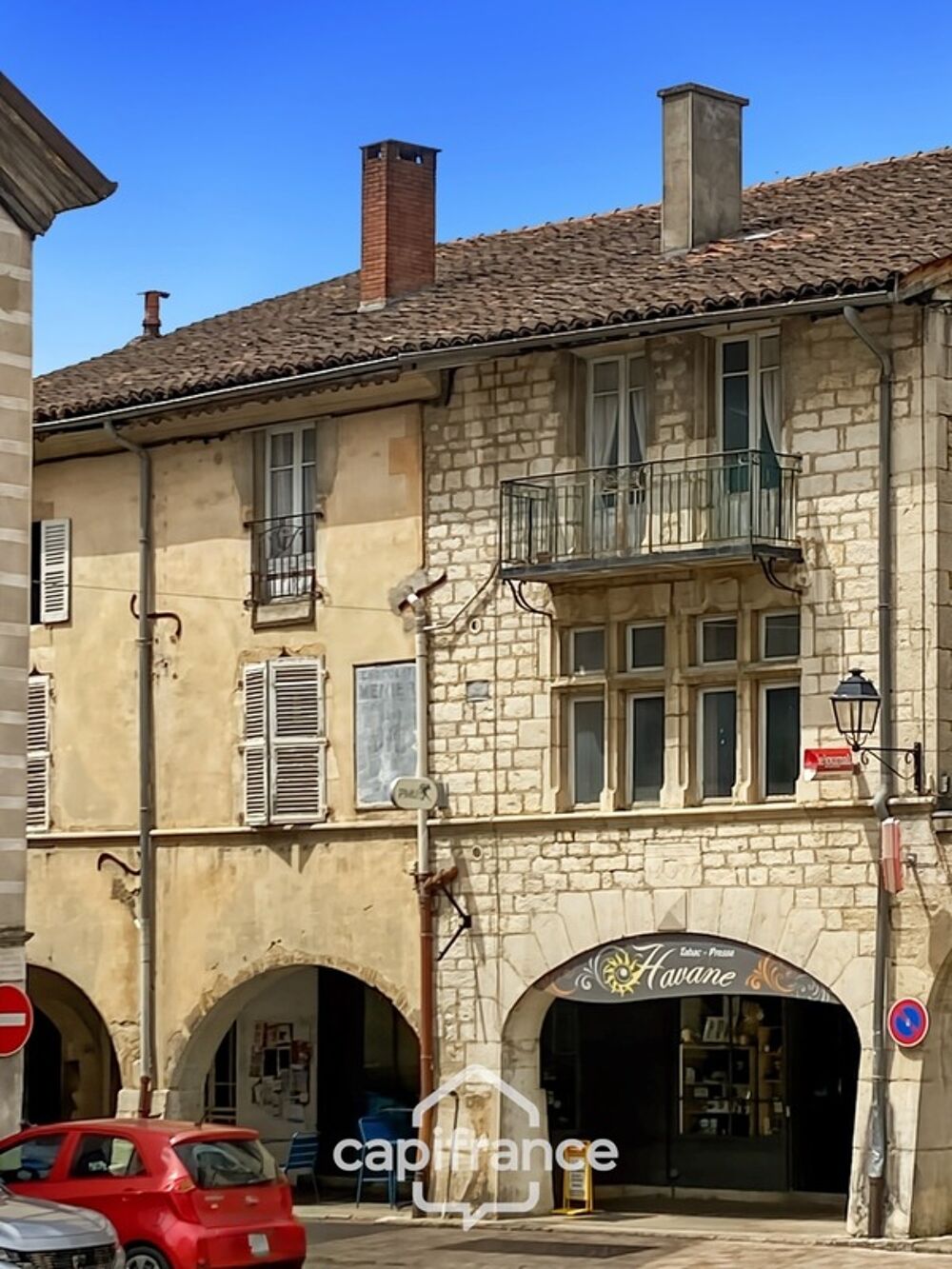 Vente Immeuble Exclusif, Immeuble à vendre CUISEAUX (71), locaux commerciaux loués - 2 plateaux à créer Cuiseaux