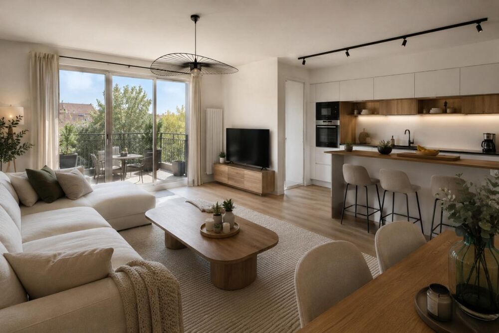 Vente Appartement T4 LUMINEUX avec BALCON – Les Agnettes Gennevilliers