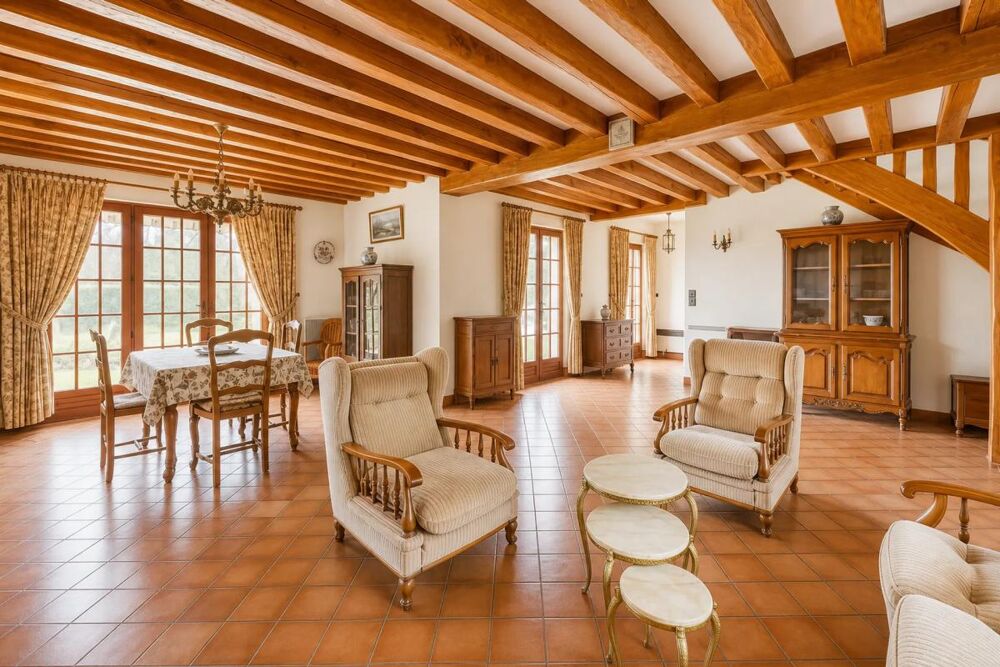 Vente Maison Chaumière 3 chambres avec étang à Breuilpont Breuilpont