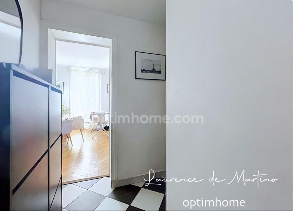 Vente Appartement LEVALLOIS-PERRET – 56 M² 3 PIÈCES – 2 CHAMBRES OU BUREAU – CENTRE-VILLE – MÉTRO L3 À 7 MIN – GARDIEN Levallois perret