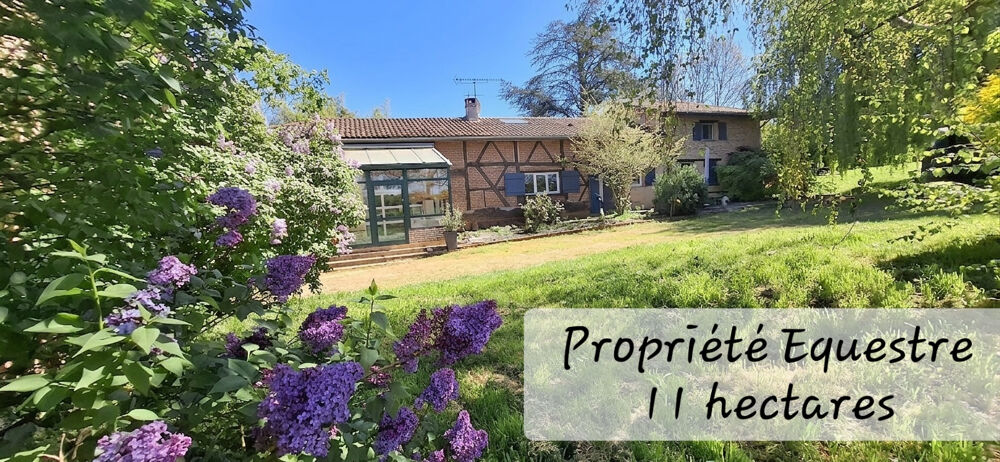 Vente Maison Propriété équestre  dans l 'Ain sur 11 hectares Saint andre d huiriat