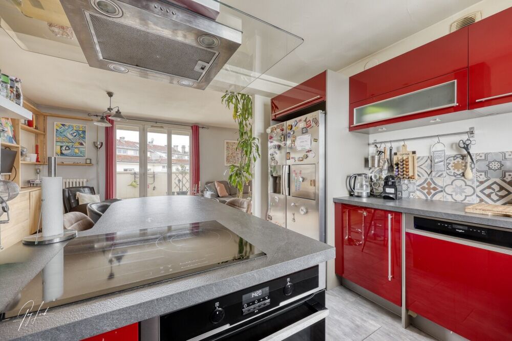 Vente Appartement 3 pièces - Courbevoie Bécon 57m² dernier étage terrasse sud Courbevoie