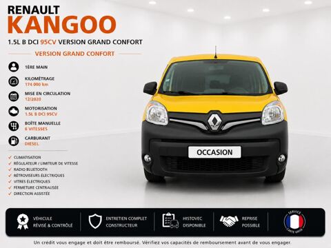 Kangoo Express 1&deg; Main / 1.5L B DCI 95cv de 2021 version GRAND CONFORT CLIM 2021 occasion 60430 Abbecourt