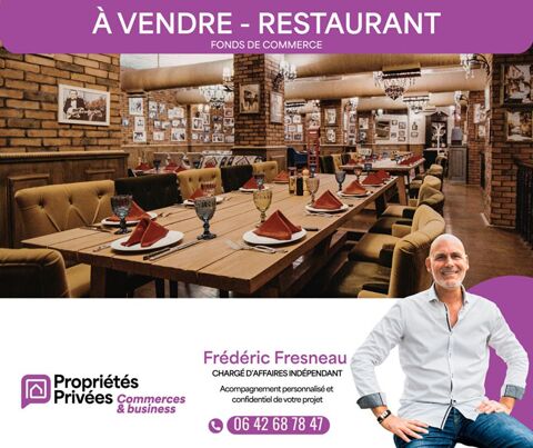   56000 VANNES - Restaurant 70 places, avec  logement T2 