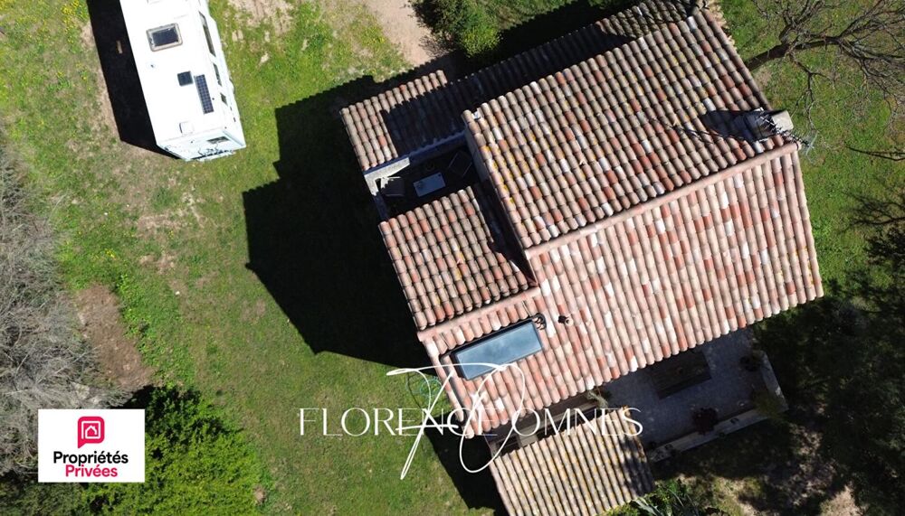 Magnifique Villa Provençale de 101m2 avec terrain arboré de 2347m2- 4 chambres - Douzens